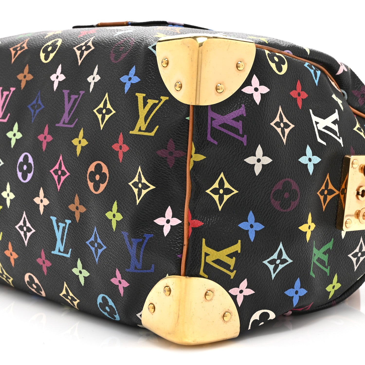 Louis Vuitton Monogram Multicolor Speedy 30 Black 10 of 11