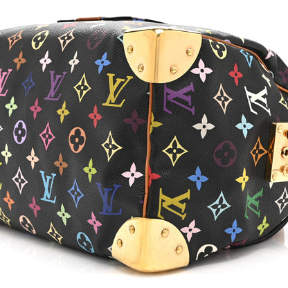 Louis Vuitton Monogram Multicolor Speedy 30 Black 10 of 11