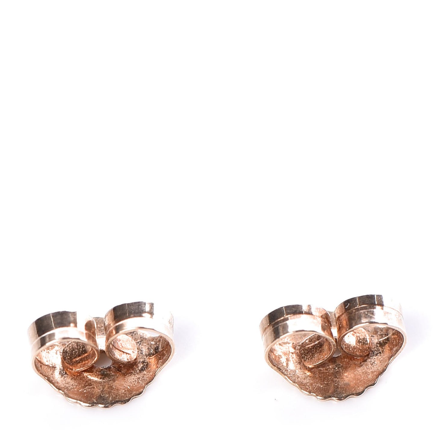 CC Drop Earrings Matte Gold