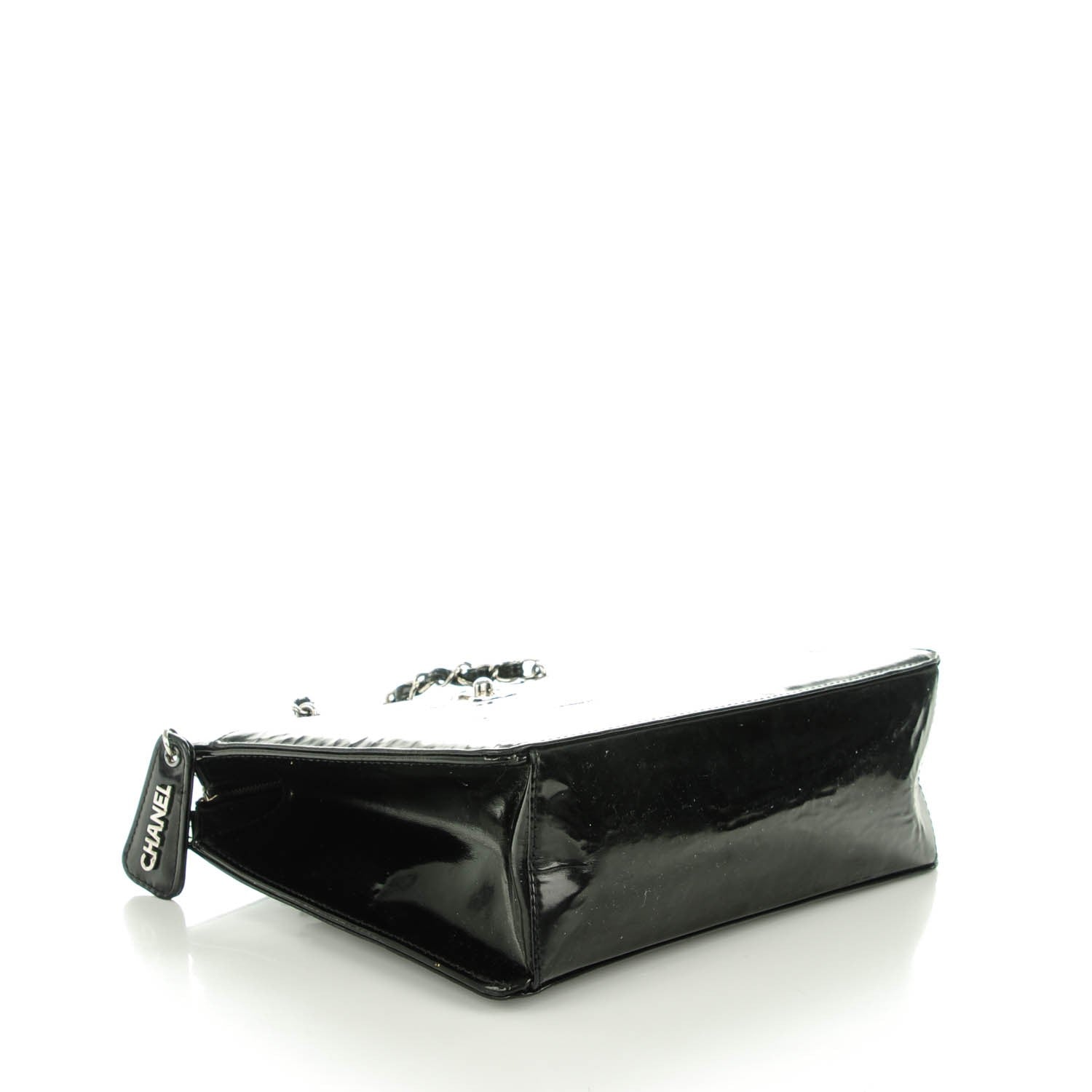 Chanel Patent Tote Bag Black 4 of 8