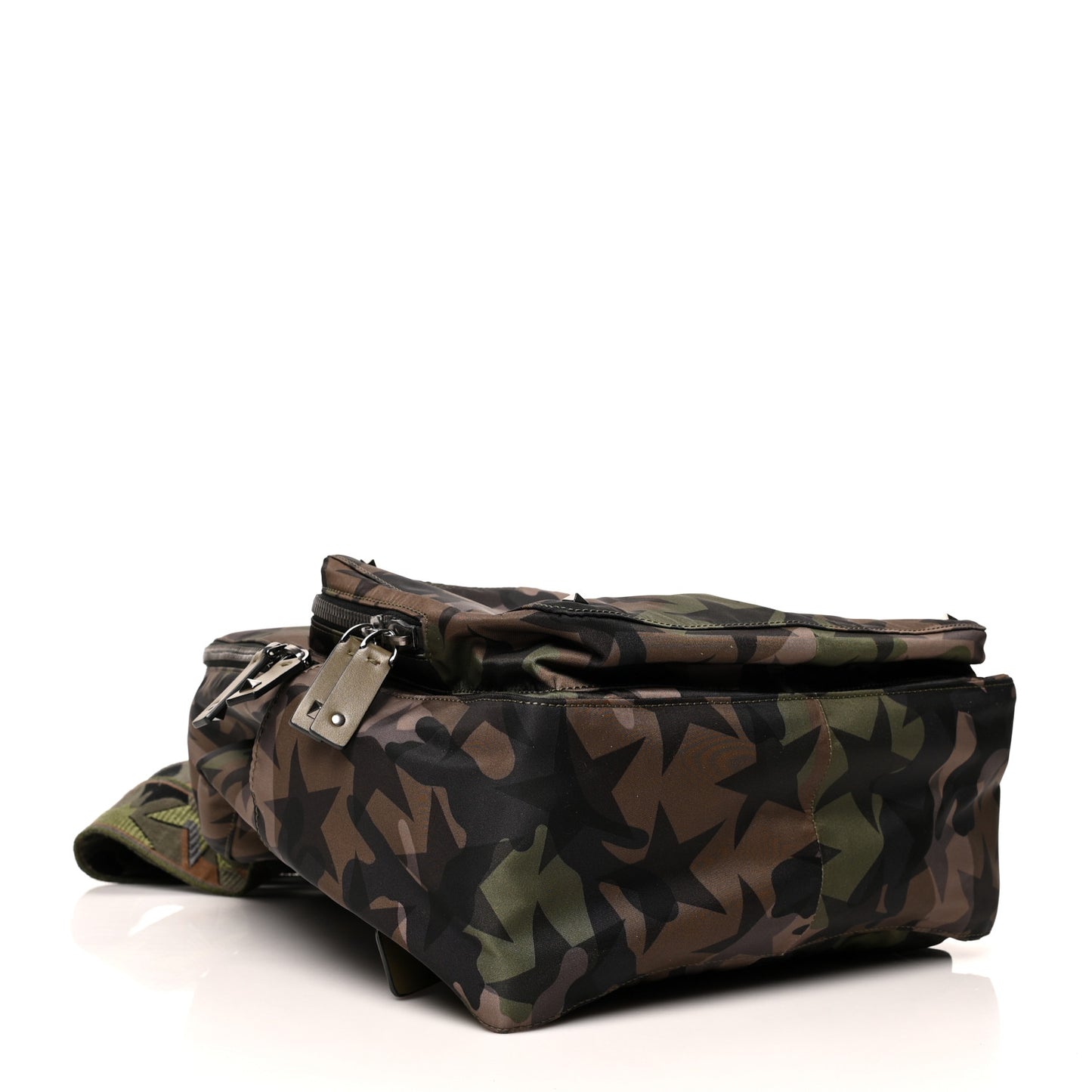 Nappa Canvas Camustars Backpack Army Green