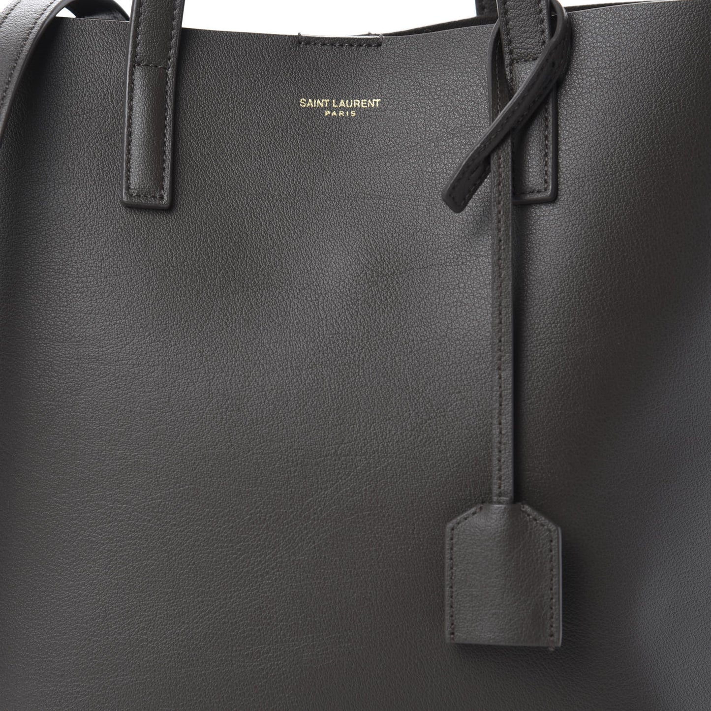 Calfskin Toy Shopping Tote Dark Anthracite