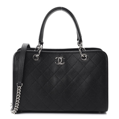 Chanel Caviar Stitched Shopping Tote Black 1 of 11