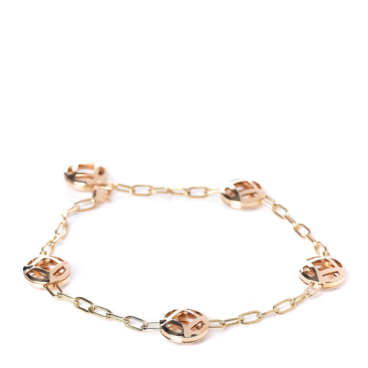 18K Yellow Gold Pasha de Link Bracelet