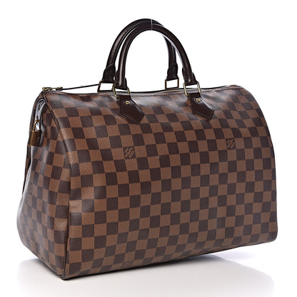 Louis Vuitton Damier Ebene Speedy 35 3 of 14