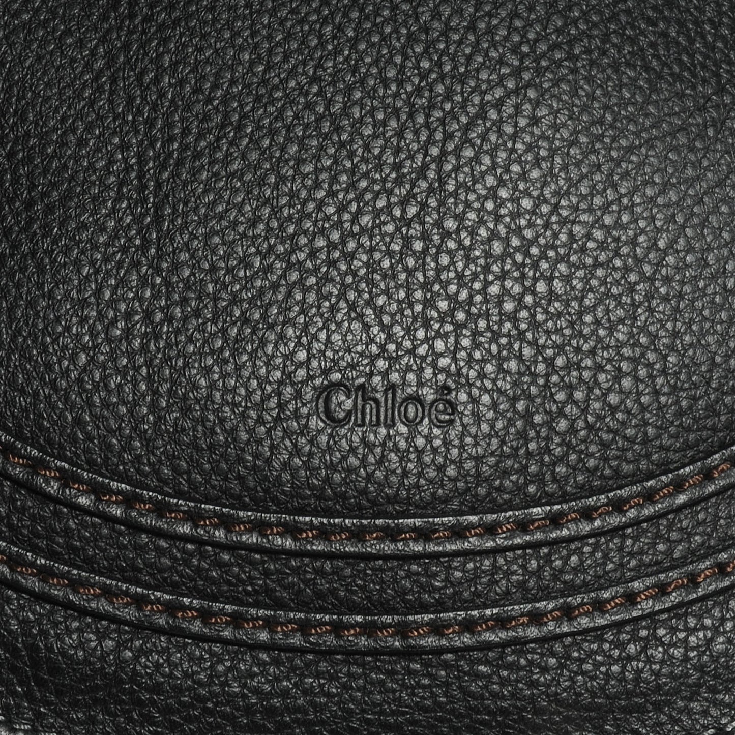 Calfskin Medium Marcie Round Crossbody Bag Black