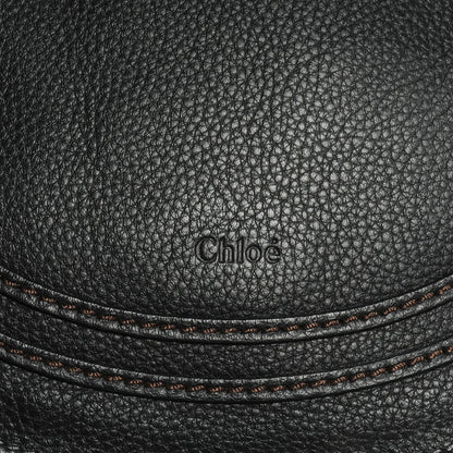 Chloe Calfskin Medium Marcie Round Crossbody Bag Black 6 of 9