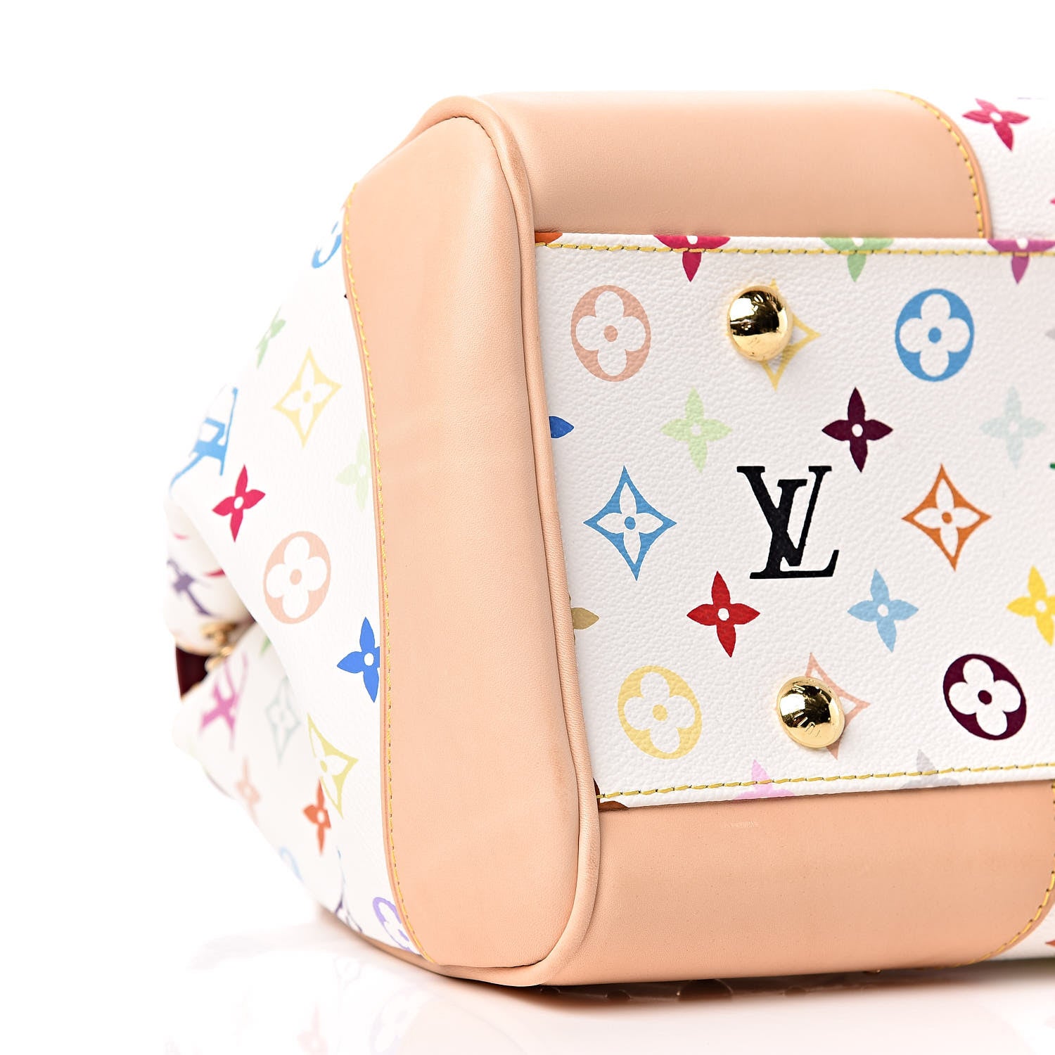 Louis Vuitton Monogram Multicolor Beverly GM White 9 of 11