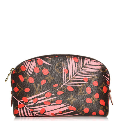 Louis Vuitton Monogram Jungle Dots Cosmetic Pouch Sugar Pink Poppy 1 of 6
