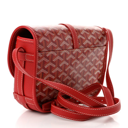 Goyard Goyardine Belvedere II PM Messenger Bag Red 3 of 9