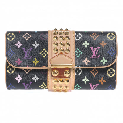 Louis Vuitton Monogram Multicolor Courtney Clutch Black 1 of 7