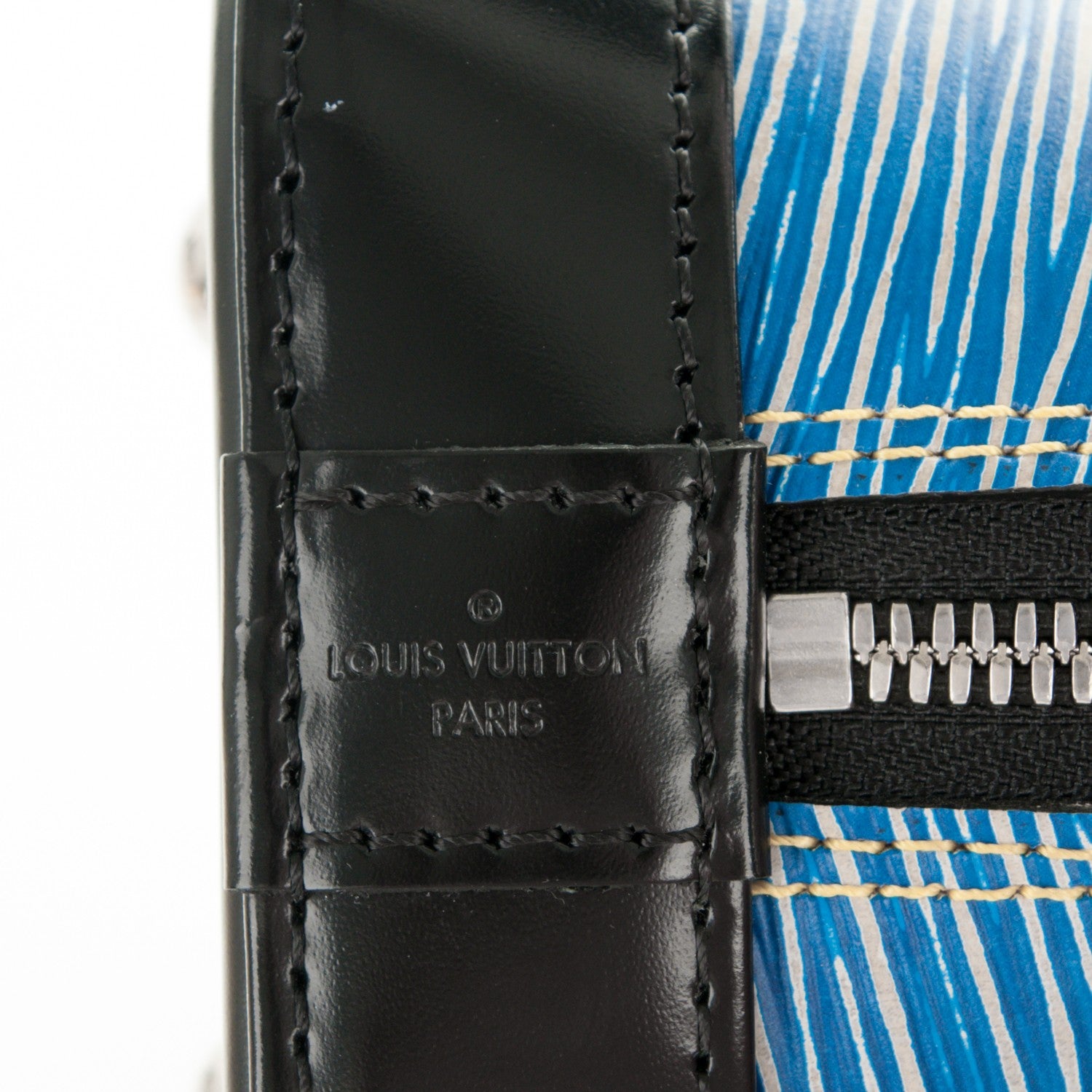 Louis Vuitton Epi Alma BB Denim Light 7 of 9