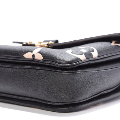 Louis Vuitton Empreinte Monogram Giant Pochette Metis Black Beige 7 of 8