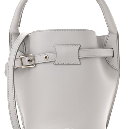 Celine Smooth Calfskin Nano Big Bag Bucket Light Grey 8 of 10