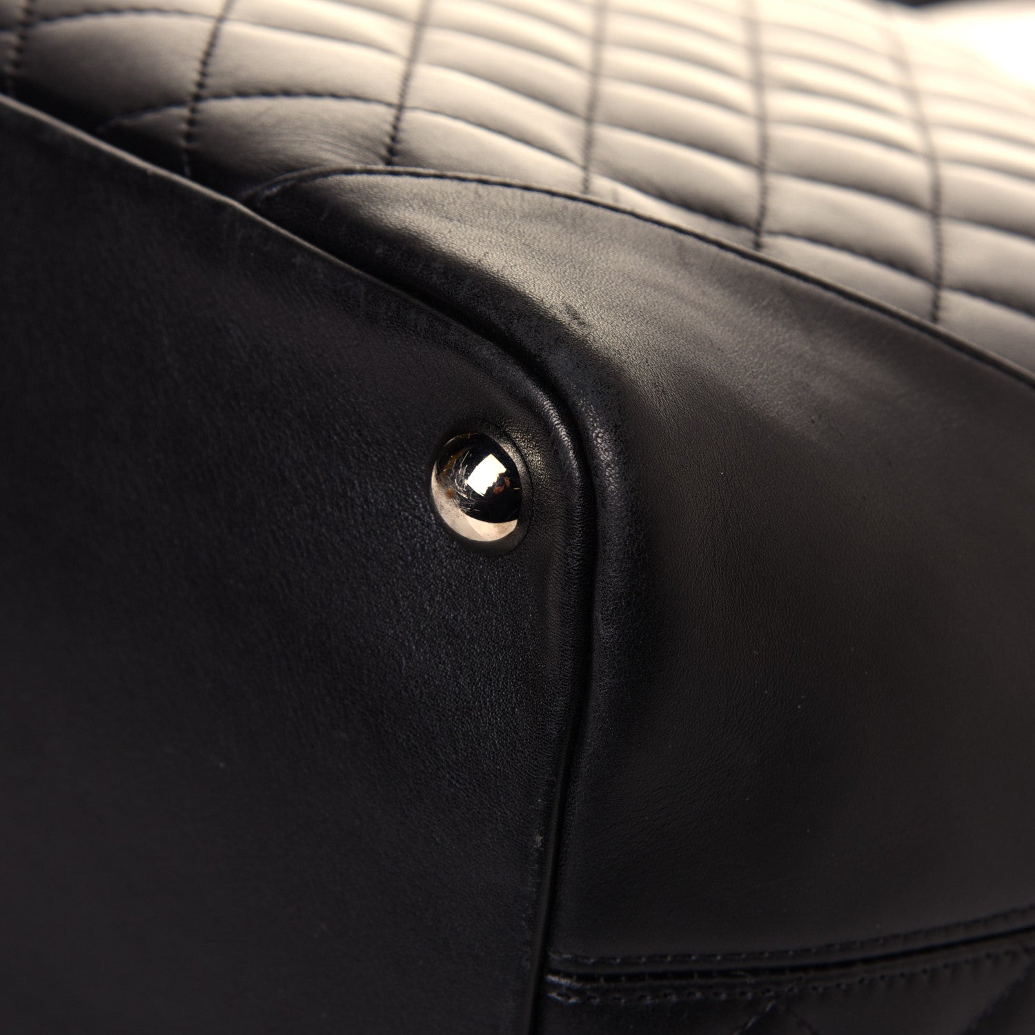 Chanel Calfskin Quilted Large Cambon Tote Black 9 of 12
