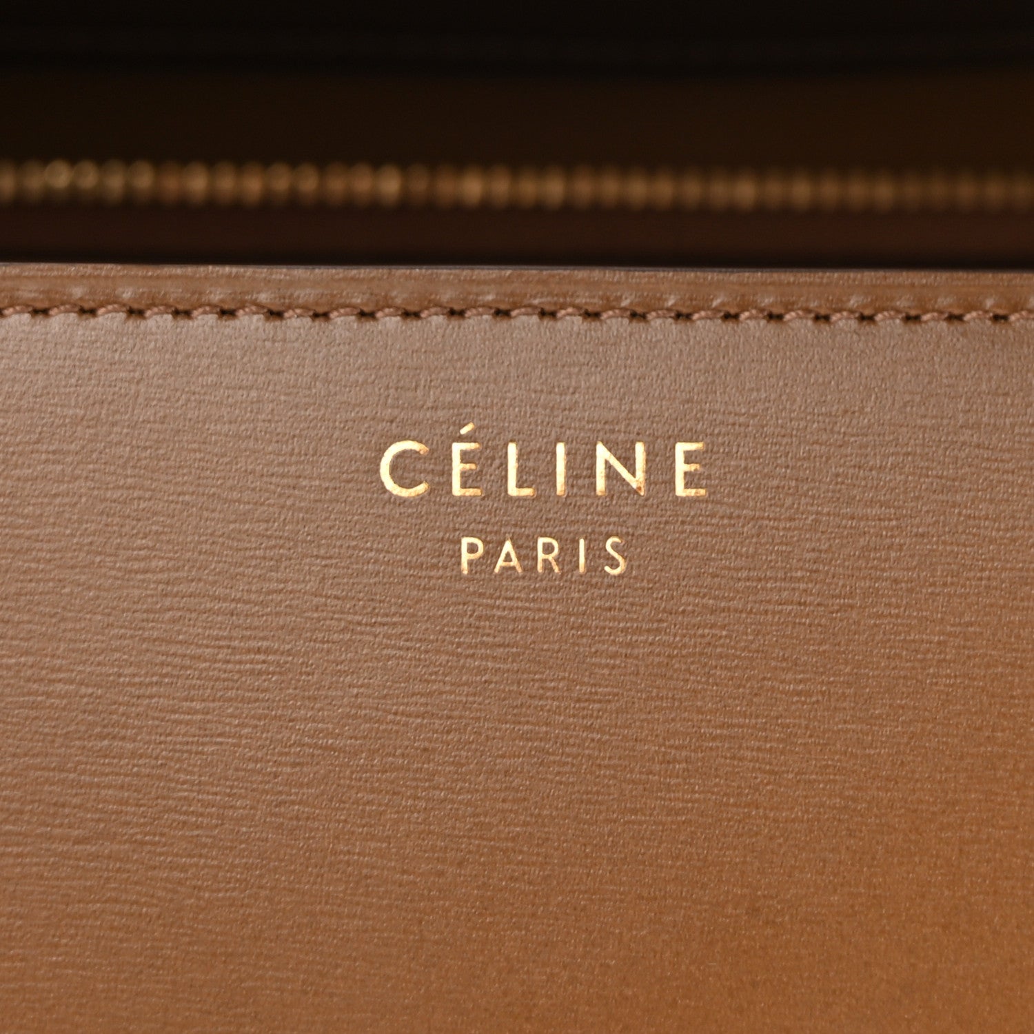 Celine Box Calfskin Medium Classic Box Flap Bag Camel 6 of 14