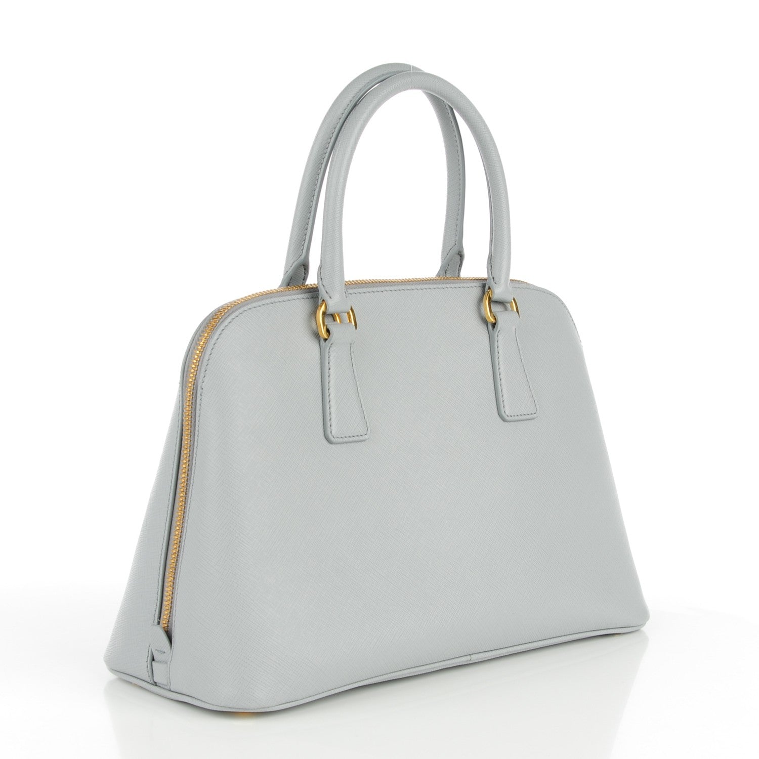 Prada Saffiano Lux Promenade Tote Granito 3 of 8
