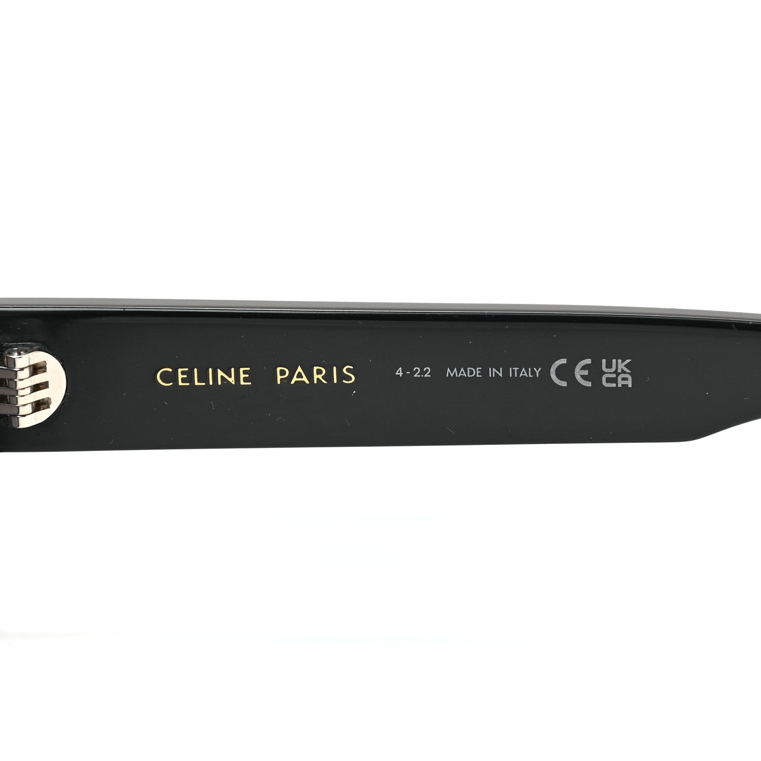 Celine Acetate Triomphe 01 Sunglasses CL 40194U Black 5 of 6