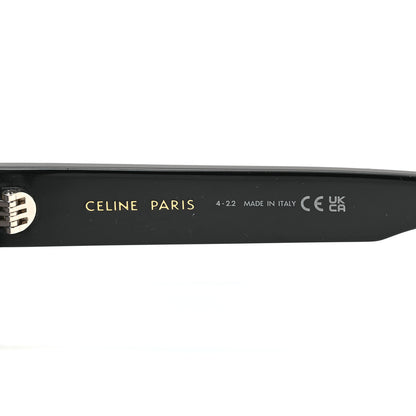 Celine Acetate Triomphe 01 Sunglasses CL 40194U Black 5 of 6