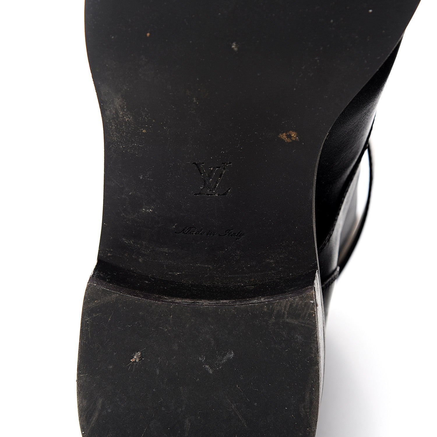 Louis Vuitton Calfskin Wonderland Ranger Boots 40 Black 7 of 16