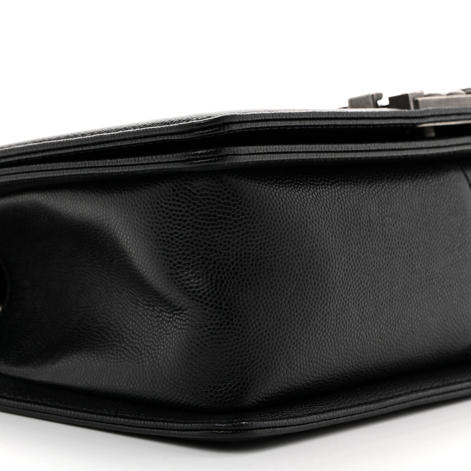 Chanel Caviar Quilted Medium Boy Flap Black 9 of 10