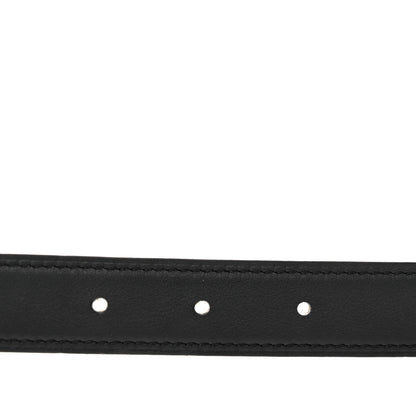 Hermes Epsom Swift 24mm Mini Constance H Belt 75 30 Gold Black 5 of 5