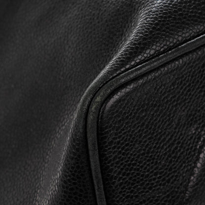 Chanel Caviar CC Drawstring Shoulder Bag Black 5 of 9