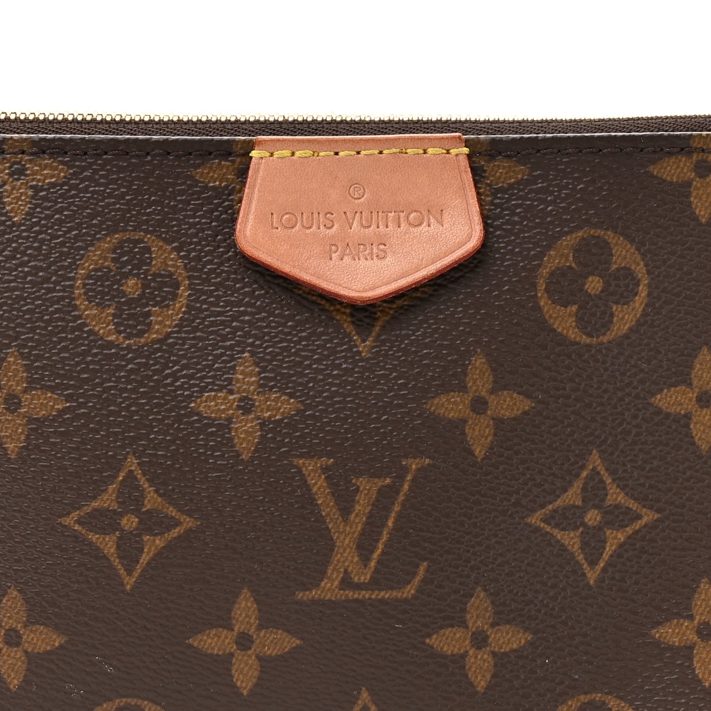 Monogram Multi Pochette Accessories Large Pochette  Kaki