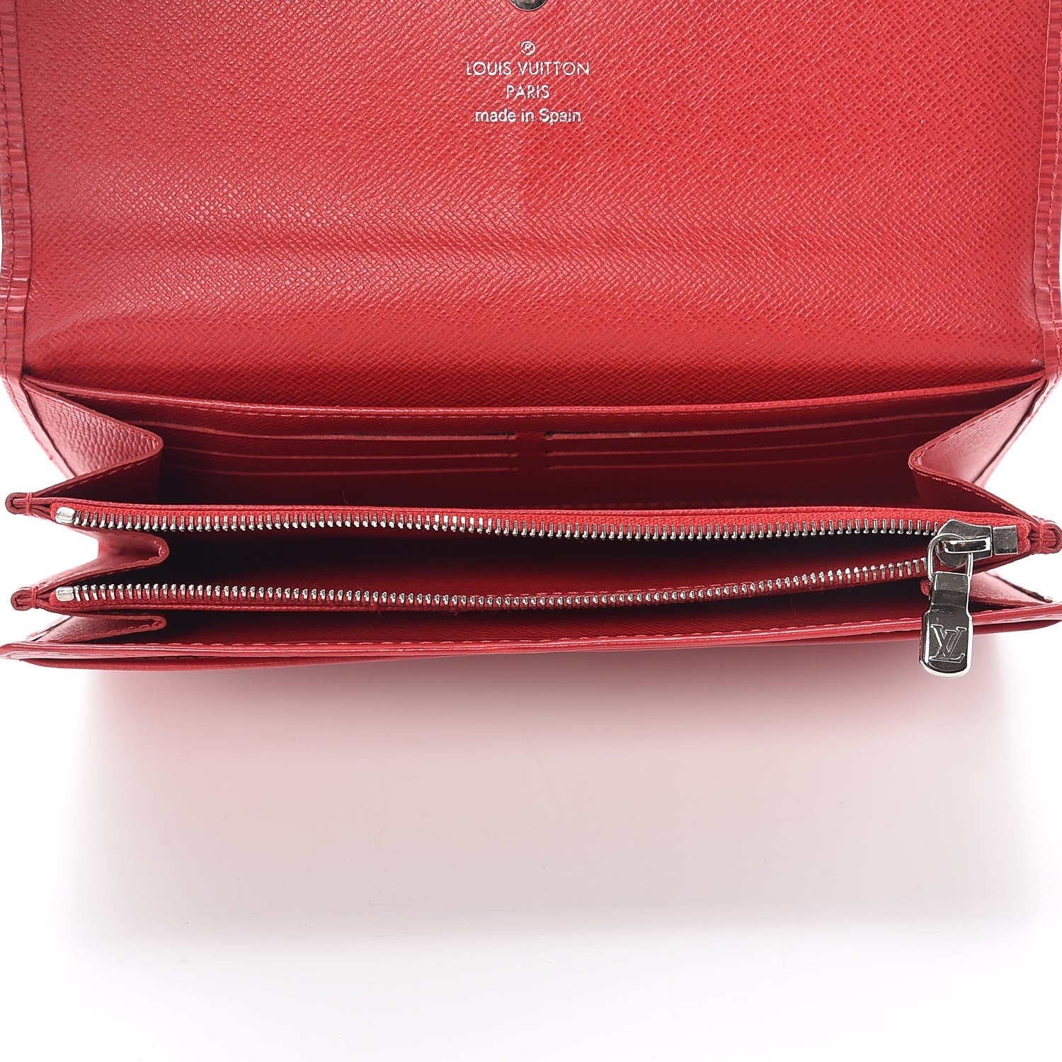 Louis Vuitton Epi Sarah Wallet Rubis 5 of 15