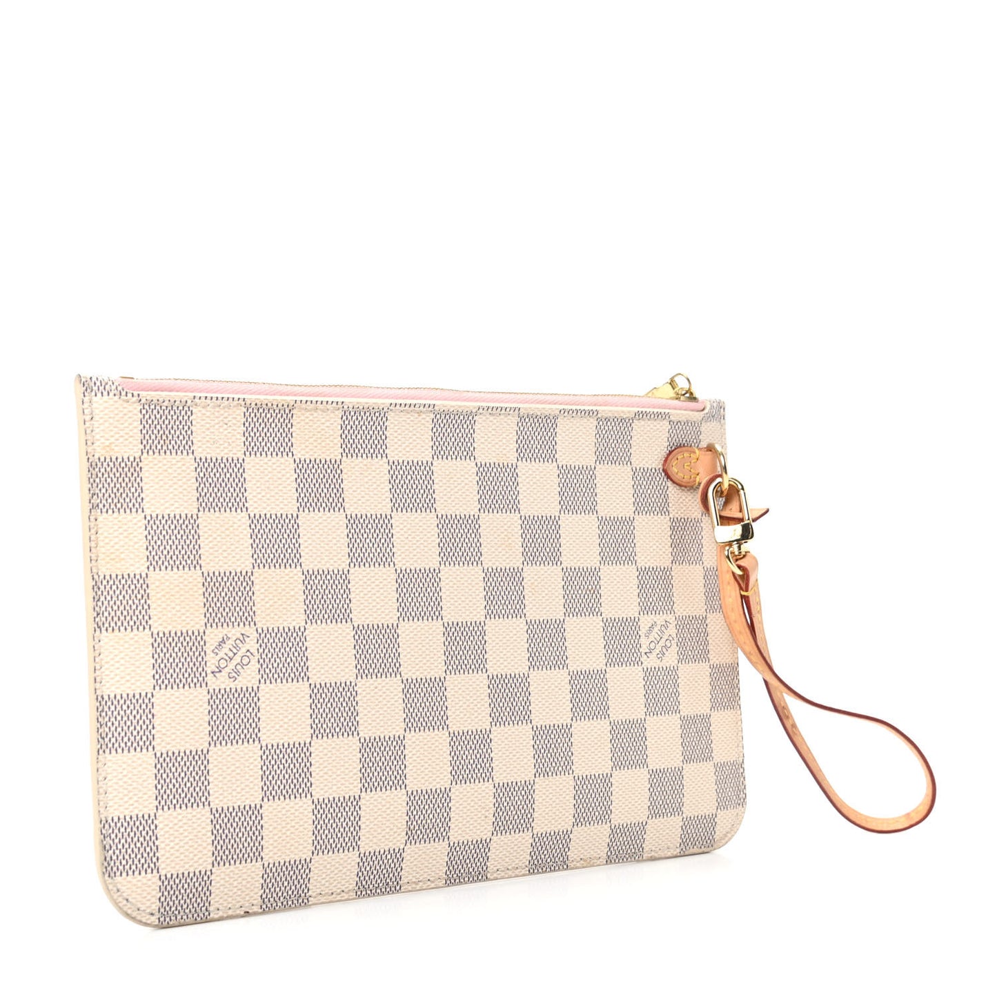 Damier Azur Neverfull MM GM Pochette Rose Ballerine