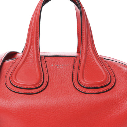 Givenchy Pebbled Calfskin Small Nightingale Red 12 of 12