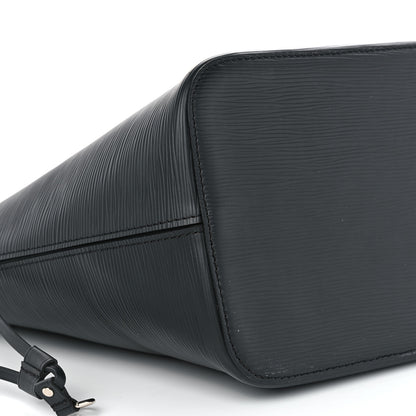 Louis Vuitton Epi Neverfull MM Black 8 of 10