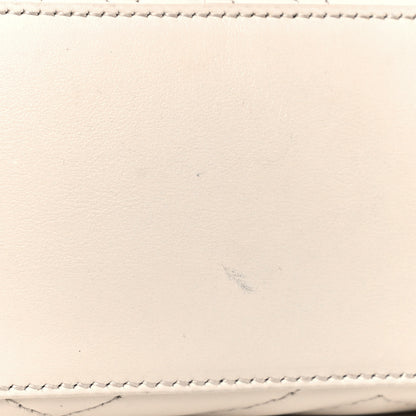 Gucci Calfskin Matelasse Animal Studs Medium GG Marmont Shoulder Bag Mystic White 17 of 20