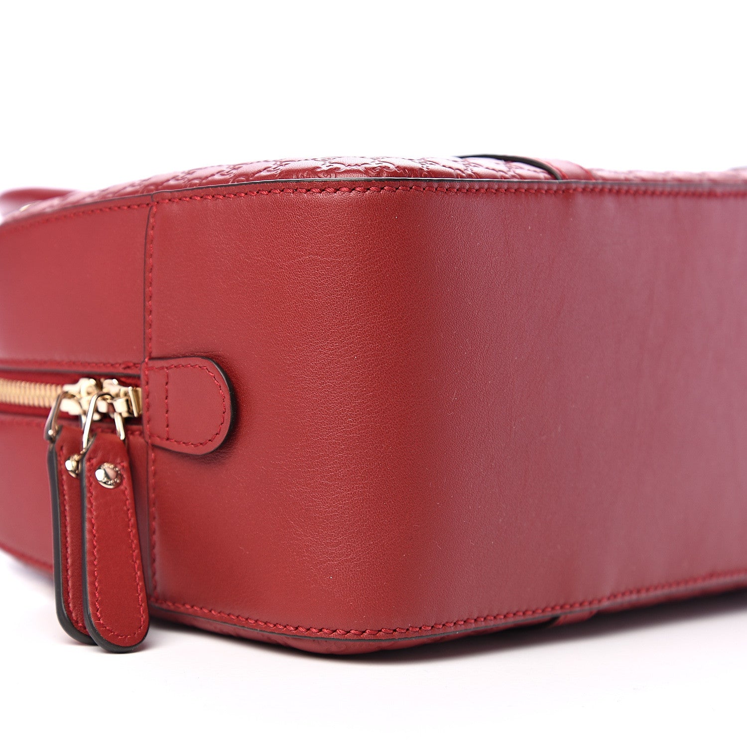Gucci Soft Microguccissima Medium Crossbody Bag Rosso 7 of 9