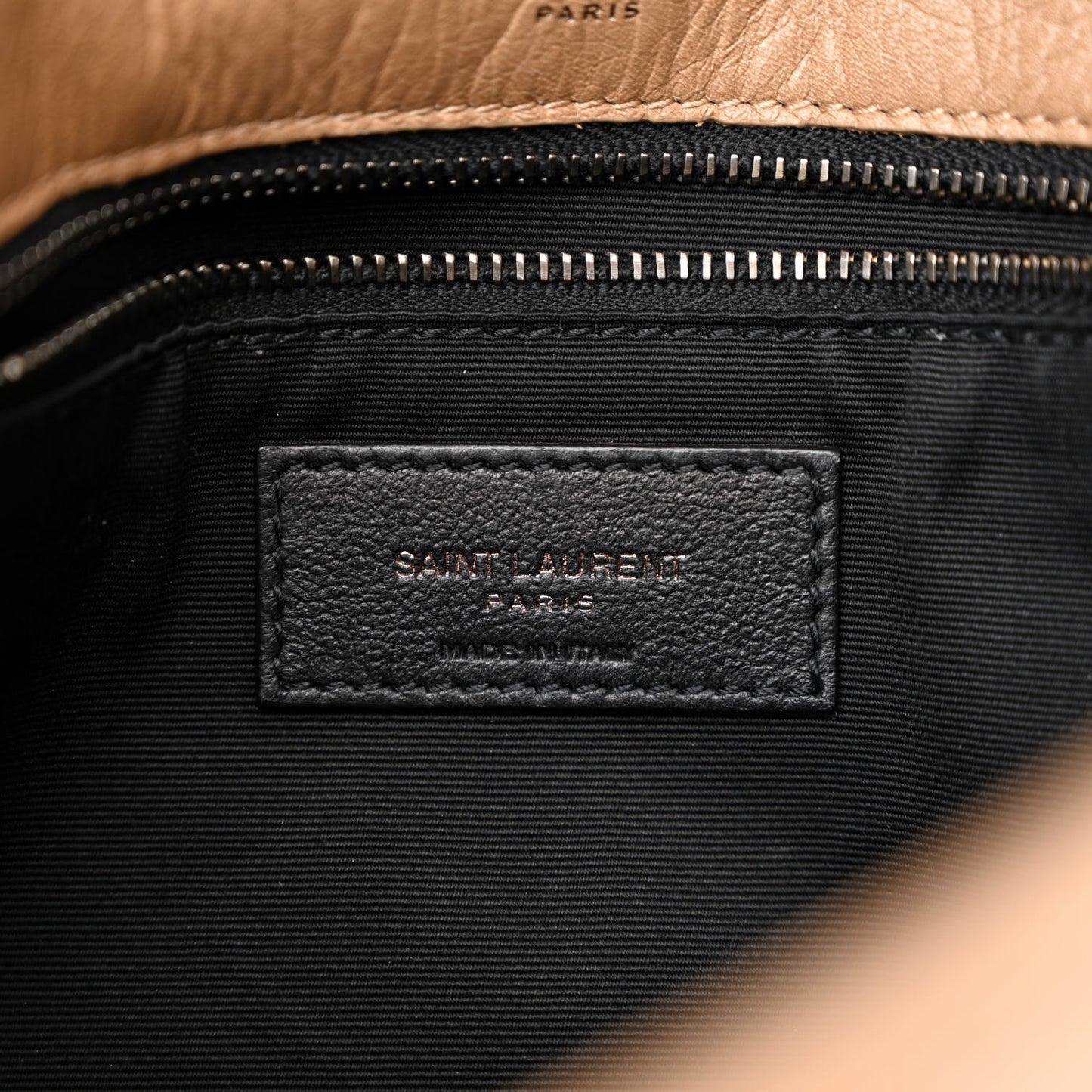 Crinkled Calfskin Matelasse Monogram Medium Niki Chain Satchel Dark Toffee
