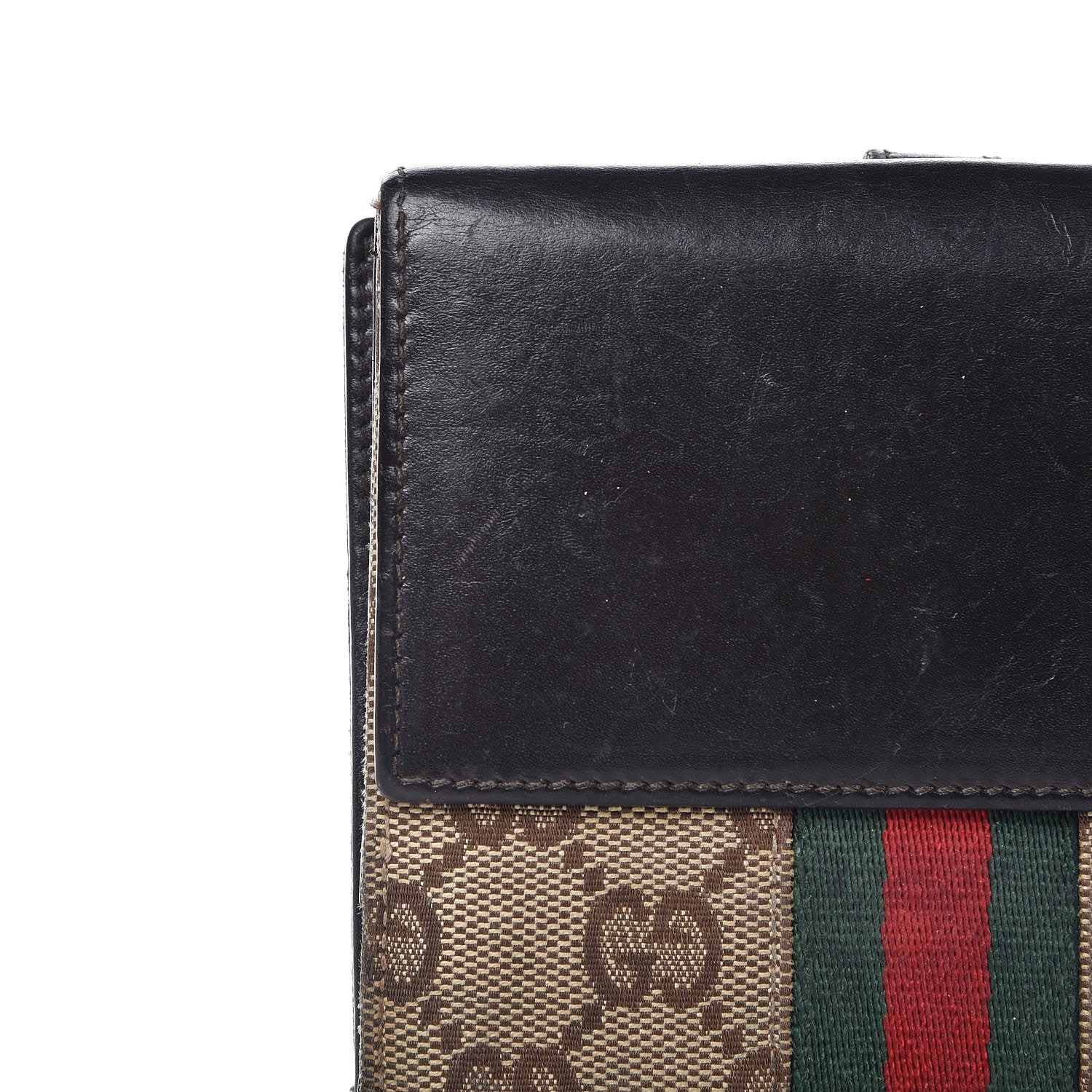 Gucci Monogram Web Wallet Brown 9 of 15