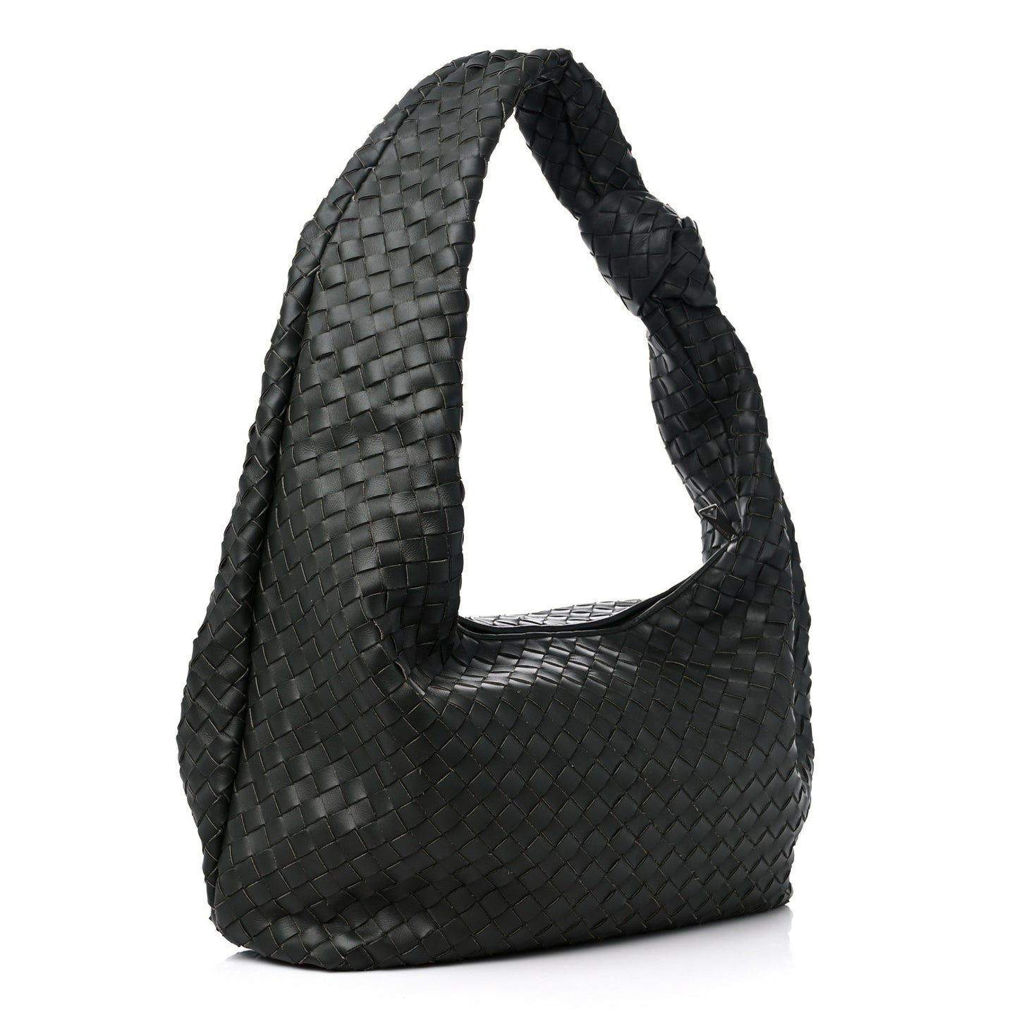 Nappa Intrecciato Maxi Jodie Kaki