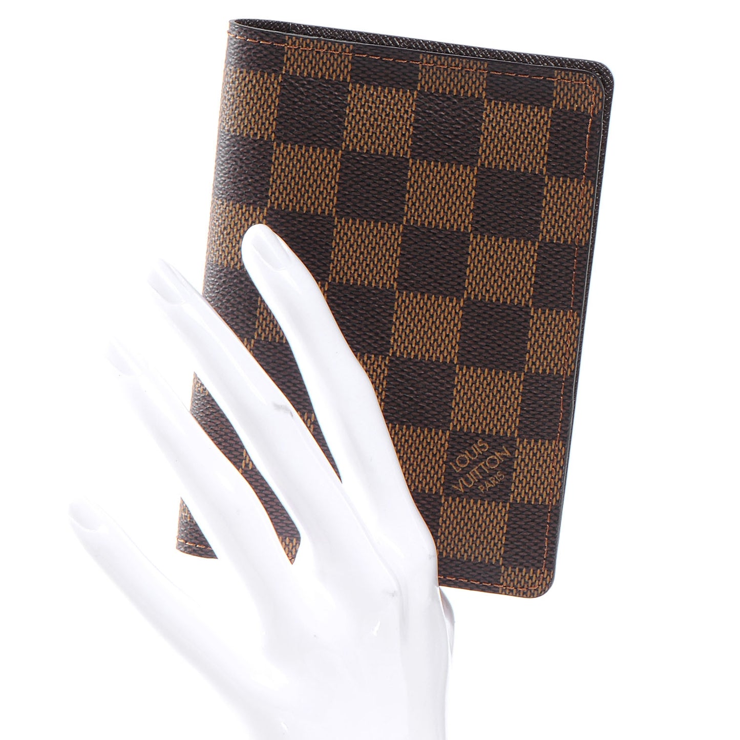 Damier Ebene Passport Wallet Organizer