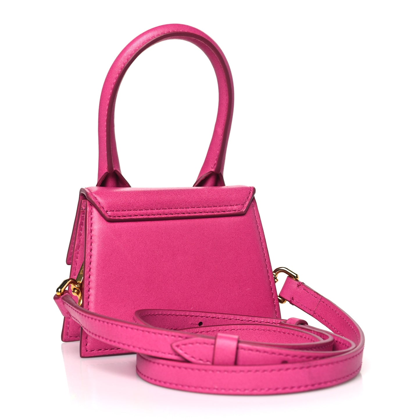 Smooth Calfskin Le Chiquito Dark Pink