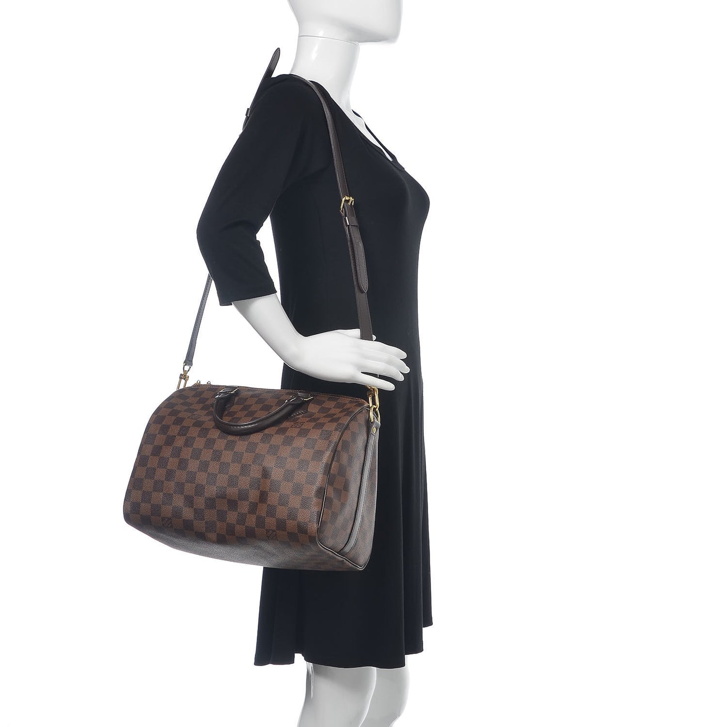 Damier Ebene Speedy Bandouliere 30