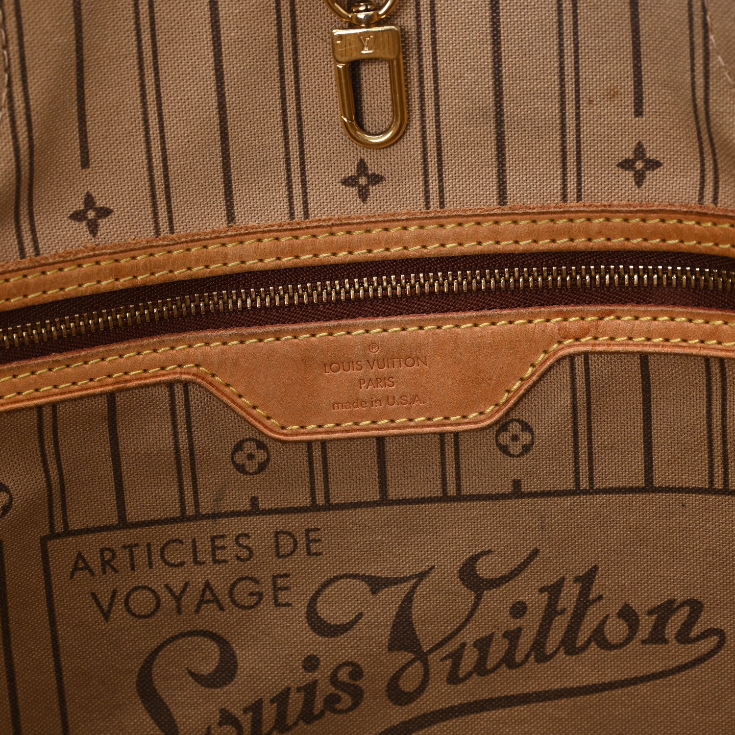 Louis Vuitton Monogram Neverfull MM 6 of 13
