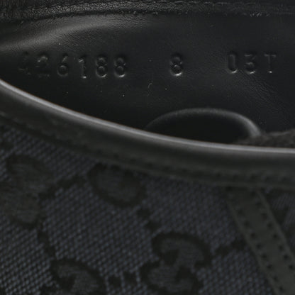 Gucci Monogram Mens High Top Sneakers 8 Black 8 of 9