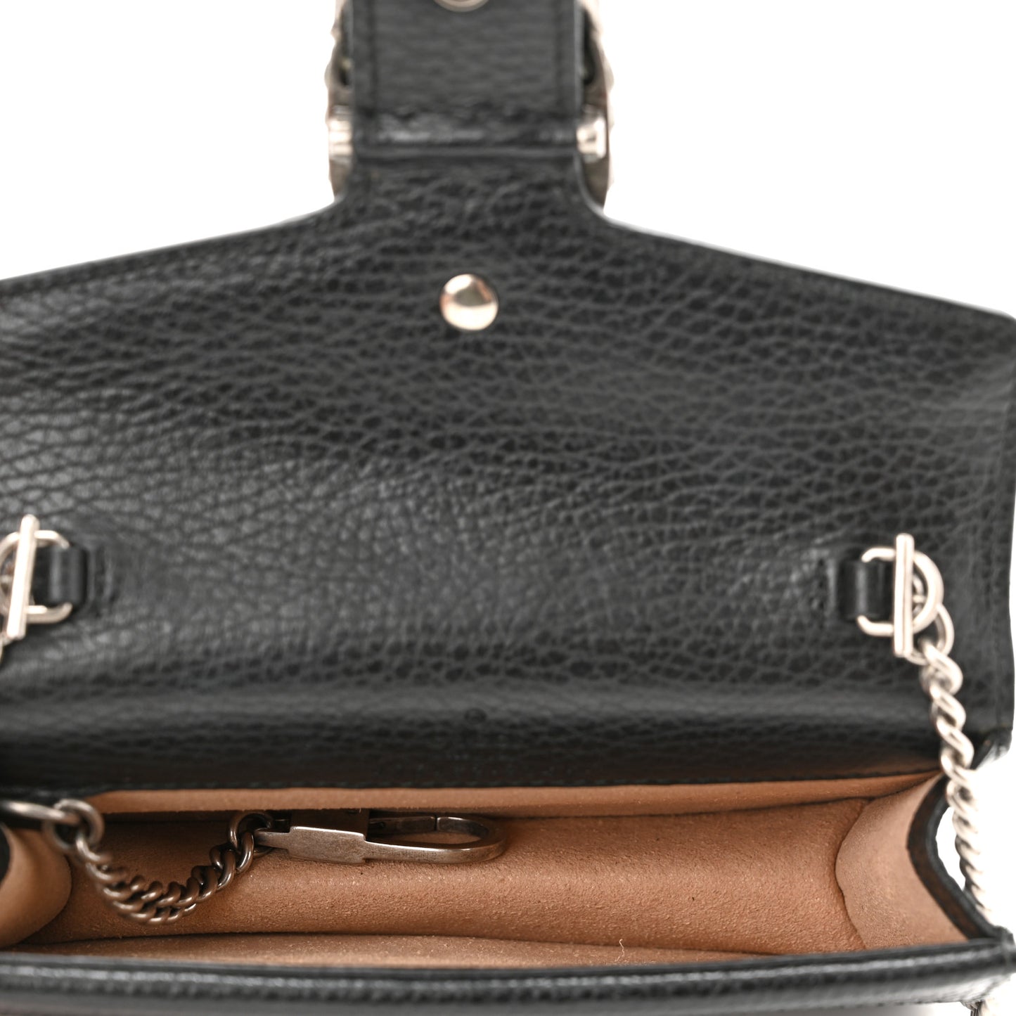 Calfskin Super Mini Dionysus Shoulder Bag Black
