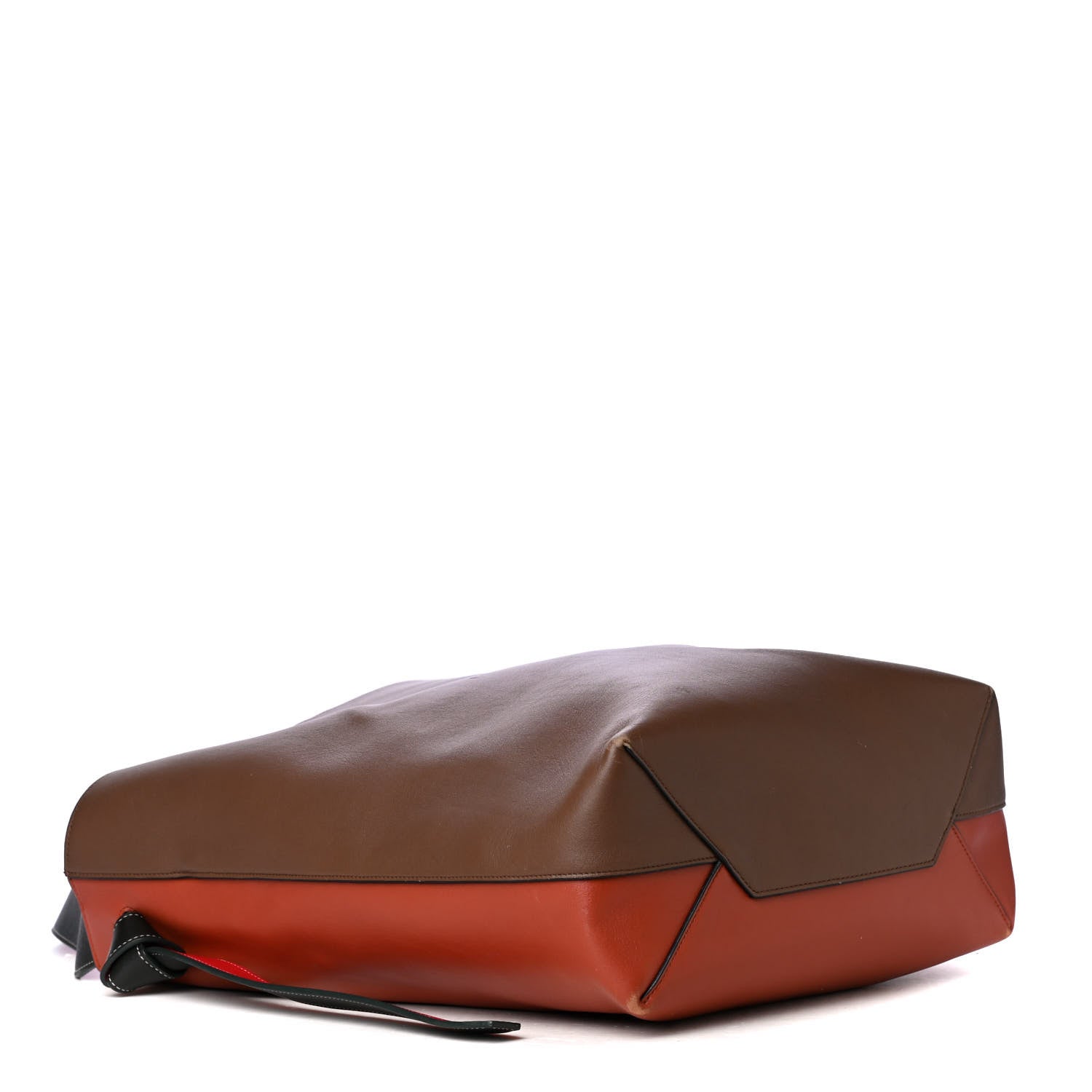 Celine Shiny Smooth Calfskin Small Twisted Cabas Camel Tan 3 of 5