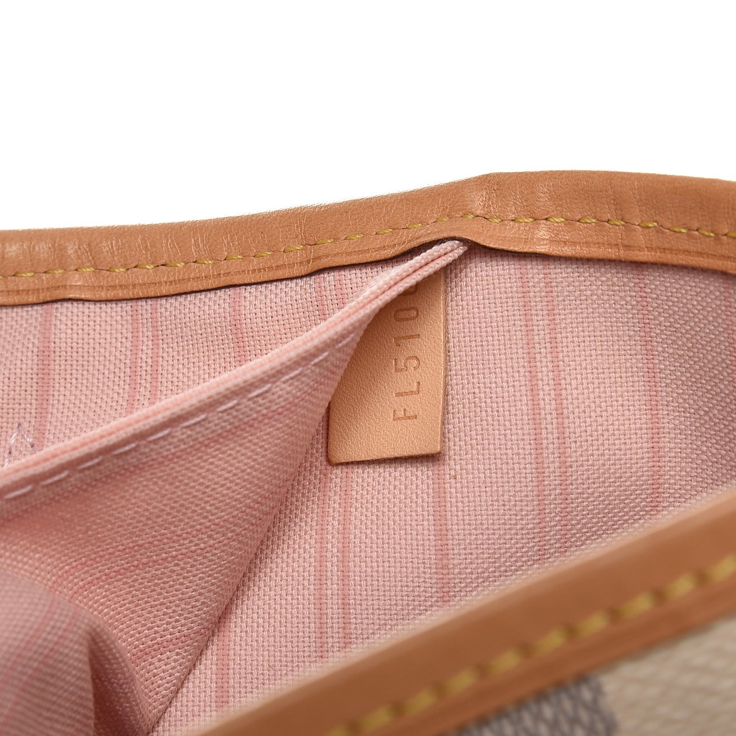 Damier Azur Neo Neverfull MM Rose Ballerine