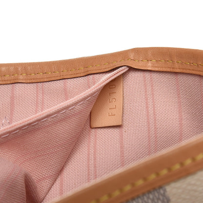 Louis Vuitton Damier Azur Neo Neverfull MM Rose Ballerine 8 of 10