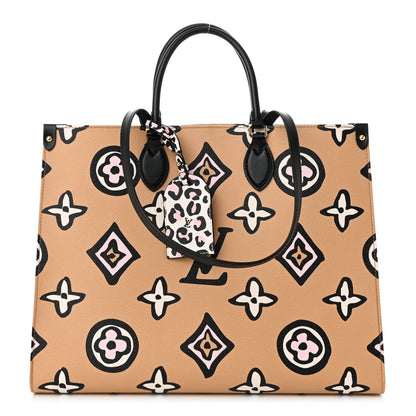 Louis Vuitton Monogram Giant Wild At Heart Onthego GM Arizona 1 of 9