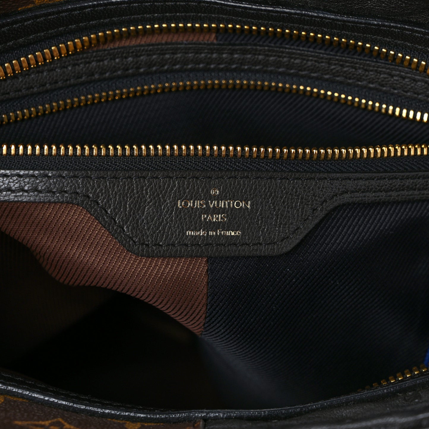 Monogram Stripes Medium Bag Marine