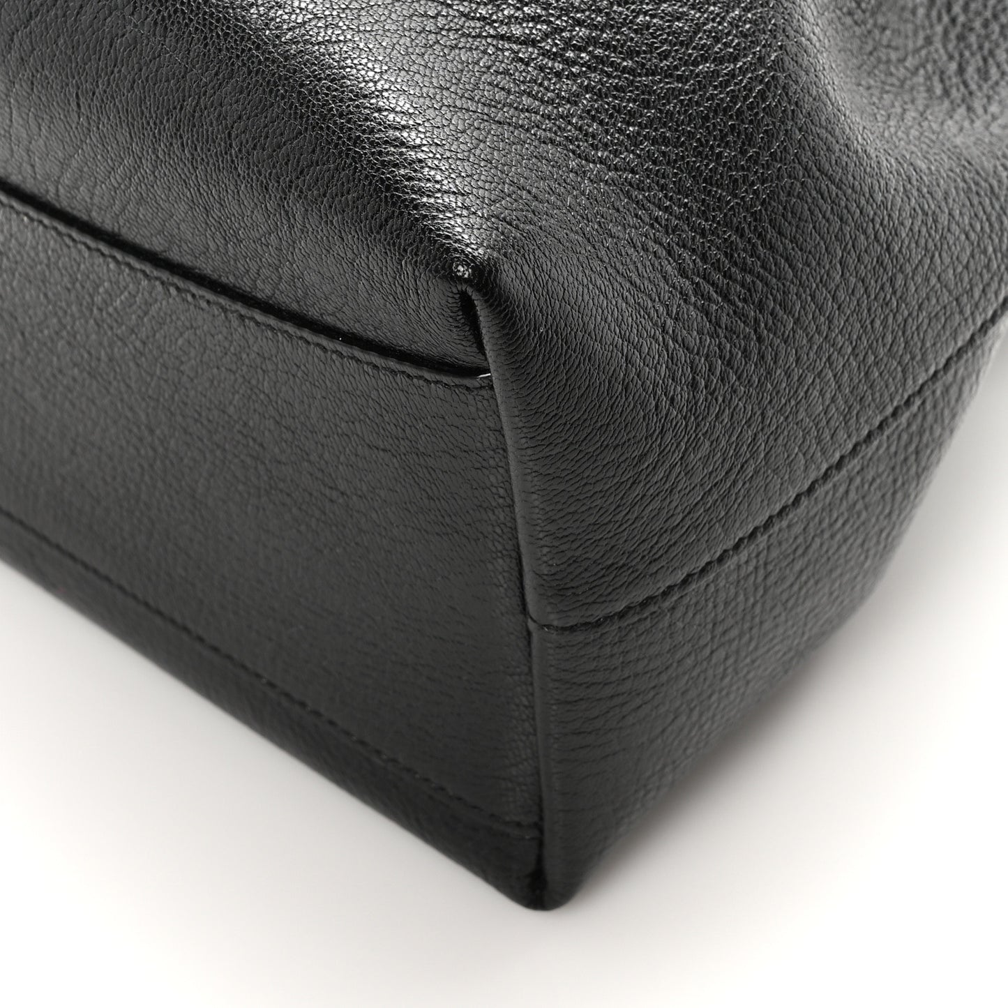 Calfskin Bon Bon Bag Bucket Bag Black
