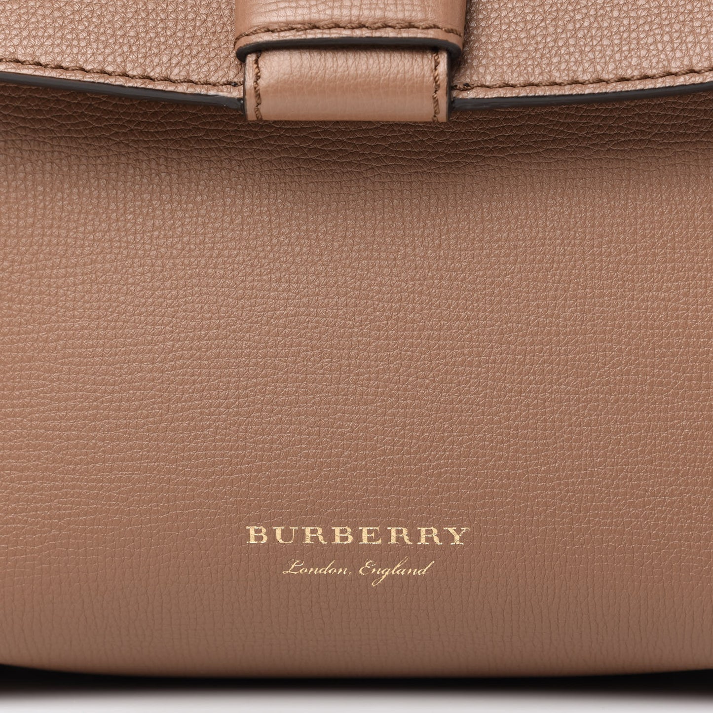 Derby Calfskin House Check Small Camberley Dark Sand